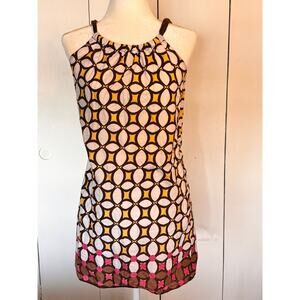 Max Studio Size X-Small Women's‎ Sleeveless Tunic Dress 100% Cotton